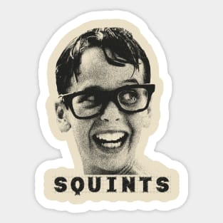 squints Sticker